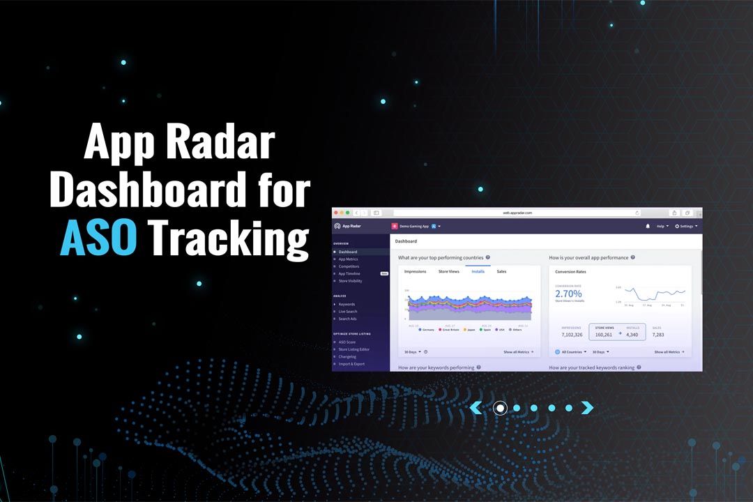 App Radar Dashboard for ASO Tracking