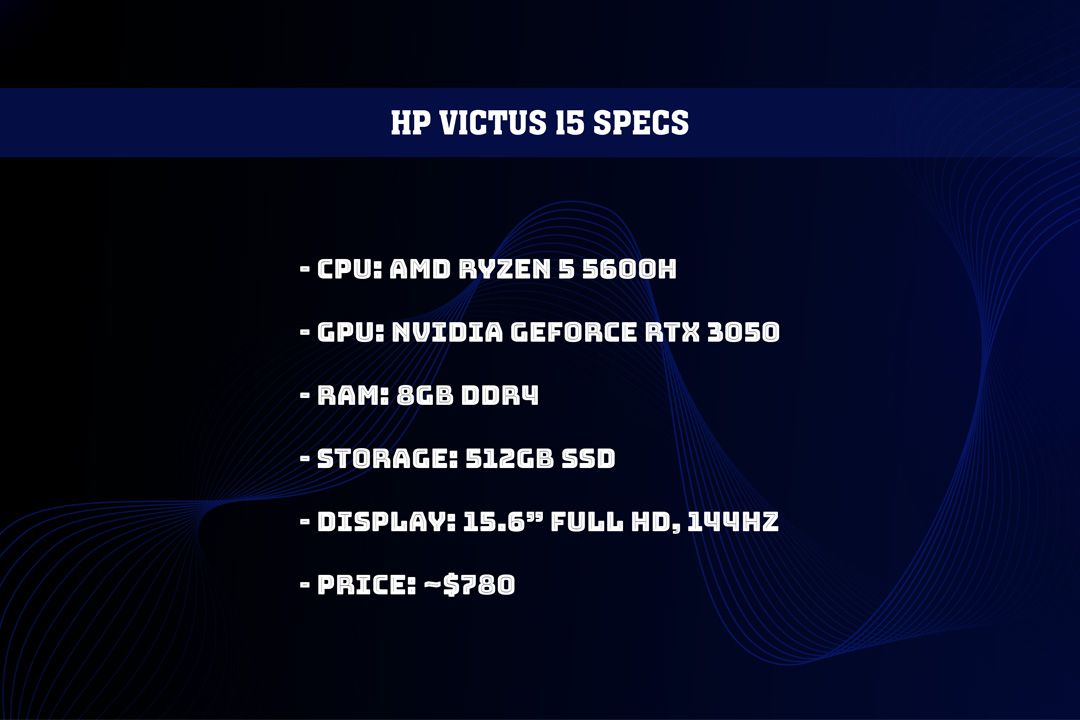 HP Victus 15 Specs