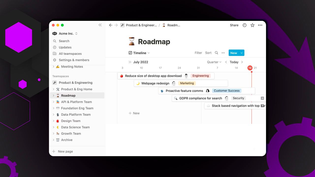 Notion Workspaces for Remote Project Teams