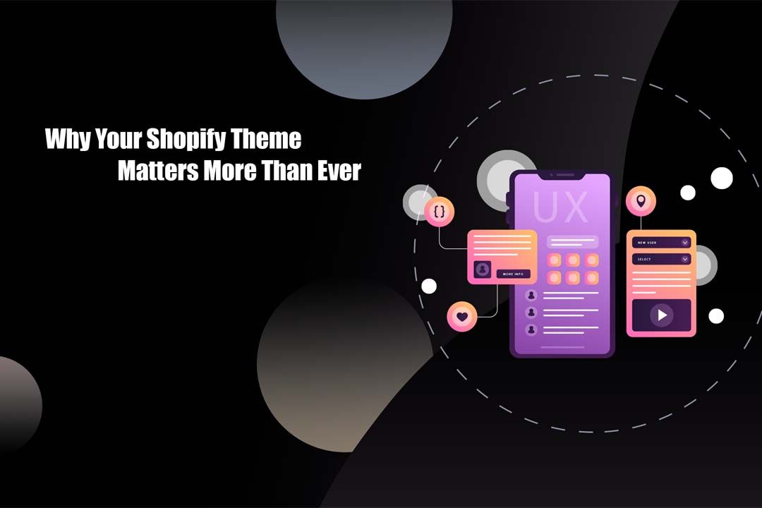 Comparison of two Shopify stores: one with a slow theme and one with a fast, mobile-optimized theme.